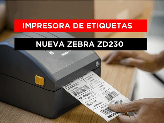Impresora Térmica Zebra ZD230 – Alta Eficiencia en Etiquetado para PYMES y Negocios